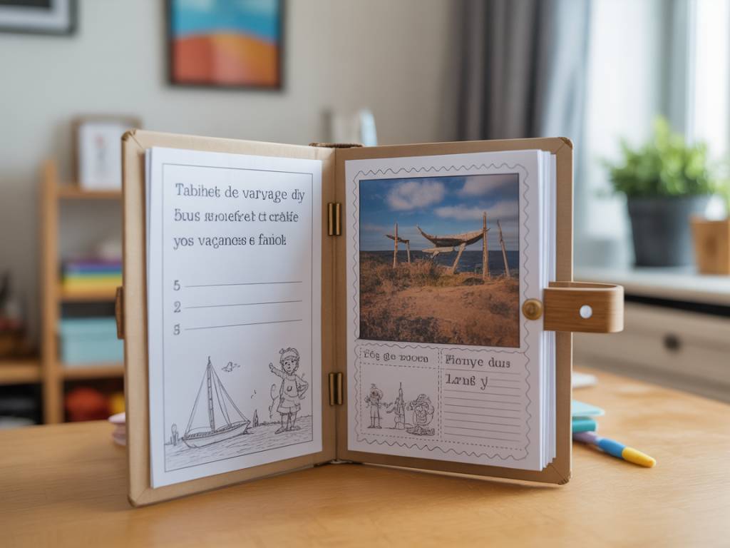 Fabriquer un carnet de voyage DIY pour les enfants : un souvenir ludique et créatif de vos vacances en famille Fabriquer un carnet de voyage DIY pour les enfants : un souvenir ludique et créatif de vos vacances en famille