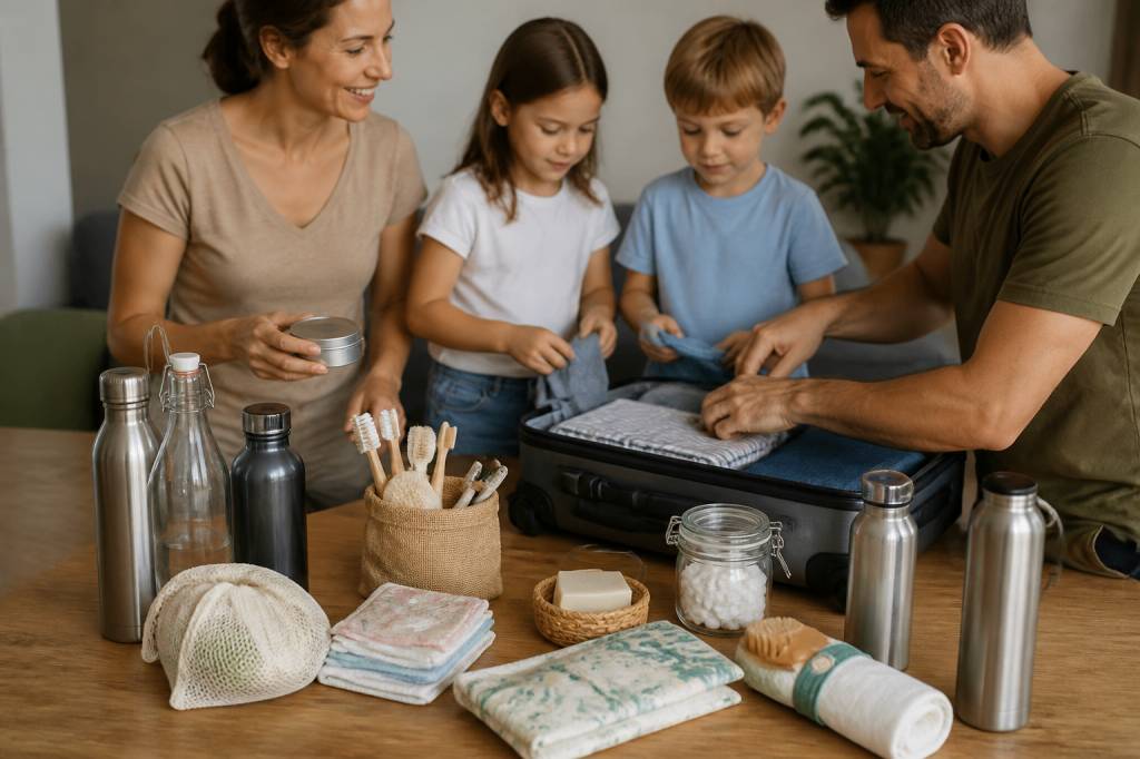 Créer un kit de voyage zéro déchet en famille : idées DIY pratiques pour des vacances plus sereines Créer un kit de voyage zéro déchet en famille : idées DIY pratiques pour des vacances plus sereines